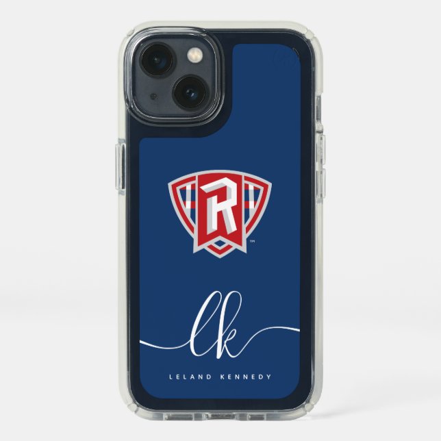 Radford University | Monogram Speck iPhone 13 Case (Front)