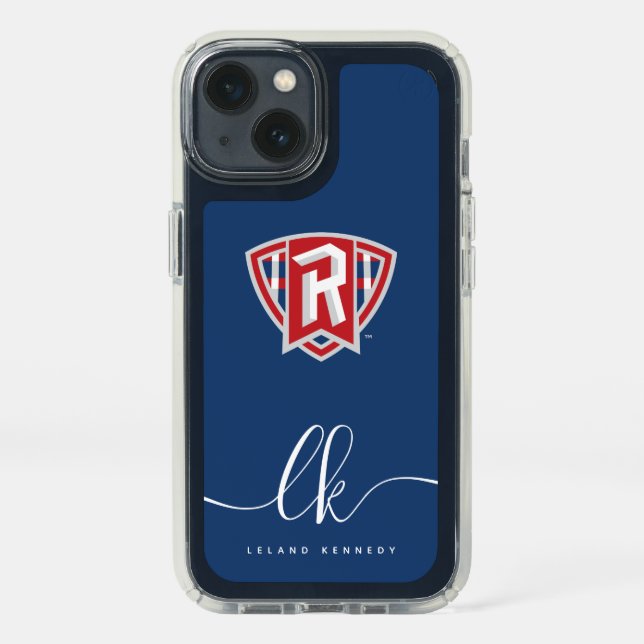Radford University | Monogram Speck iPhone 13 Case (Front)