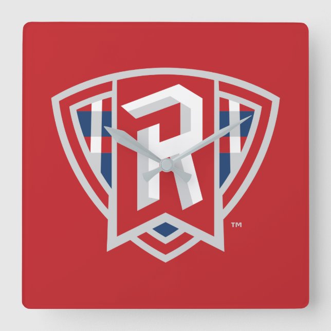 Radford University Square Wall Clock (Front)