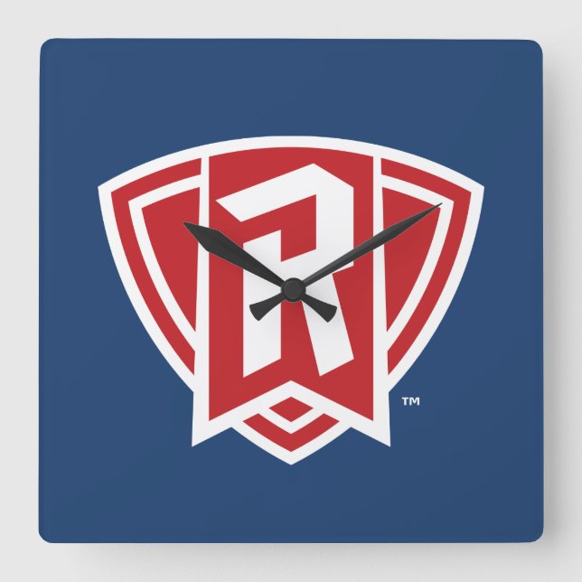 Radford University Square Wall Clock (Front)