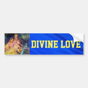 Radha and Krishna bumper sticker