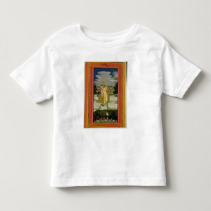 Radha and Krishna embrace in an idealised landscap Toddler T-shirt