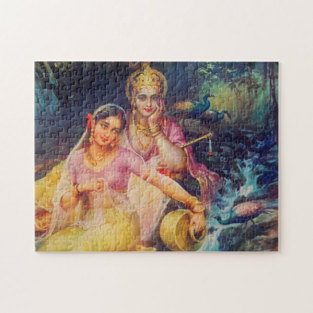 Radha and Krishna puzzle (Horizontal)