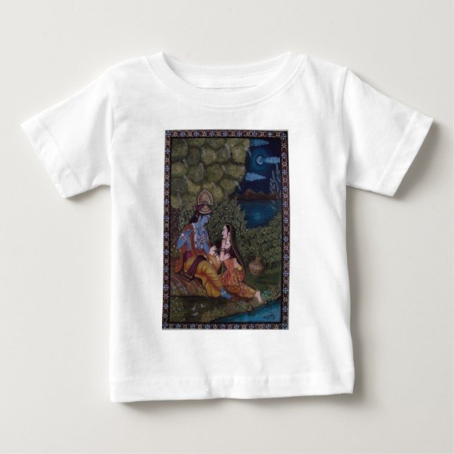 Radha Krishna by Masoom Sanghi Baby T-Shirt (Front)