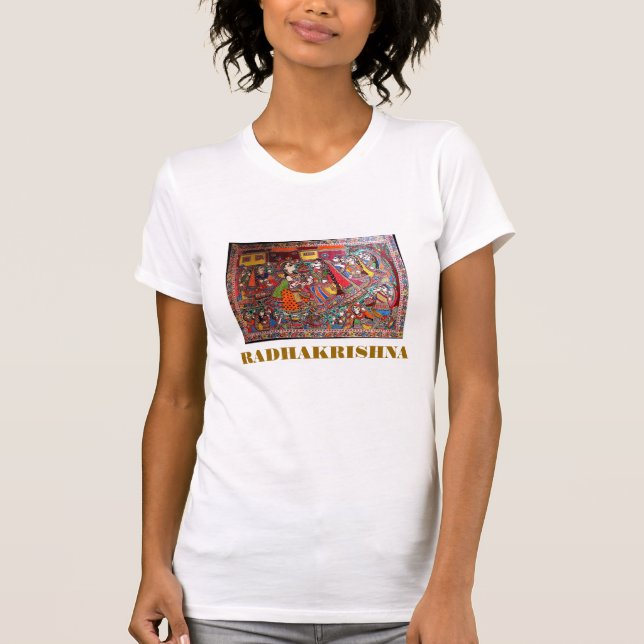 RADHA KRISHNA HINDU GODS T-Shirt (Front)
