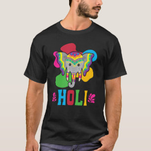 Radha Krishna Hinduism Hindu Buddhist Holi Festiva T-Shirt
