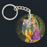 Radha Krishna keychain<br><div class="desc">Get this gorgeous Radha Krishna keychain for yourself or for the love of your life.</div>