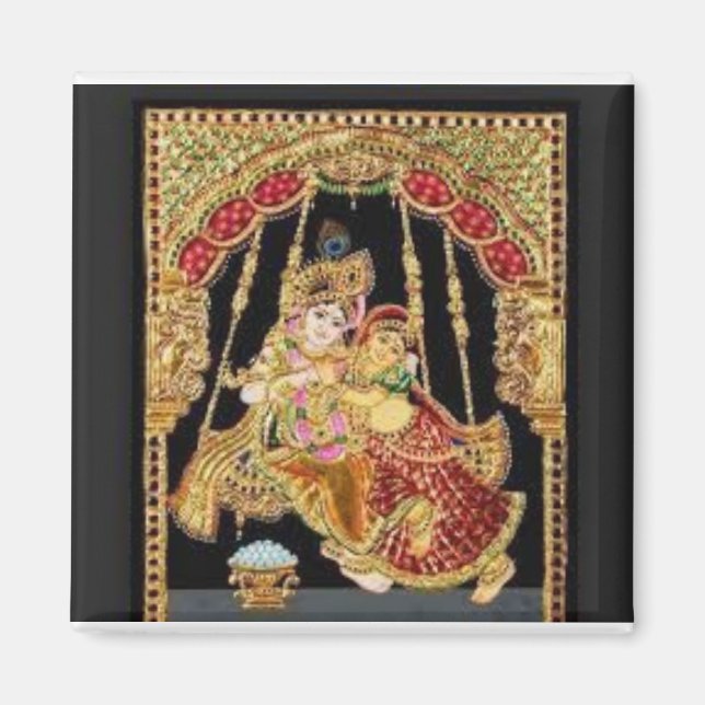 Radha Krishna Magnet (Front)