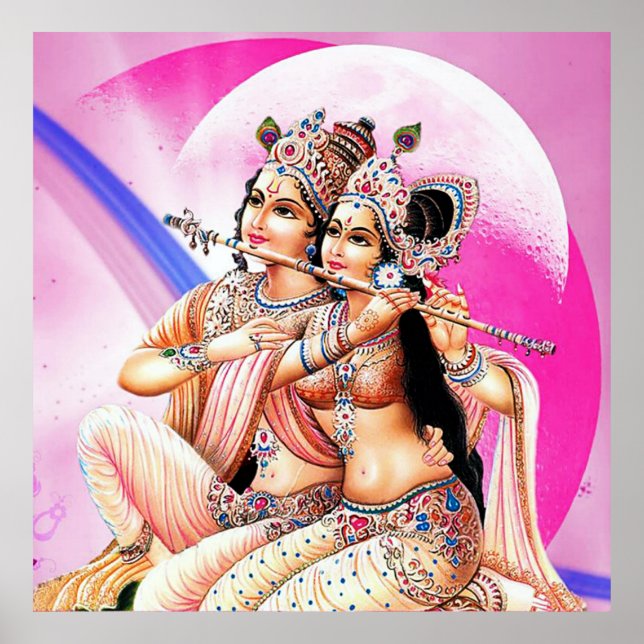radha-krishna poster (Front)
