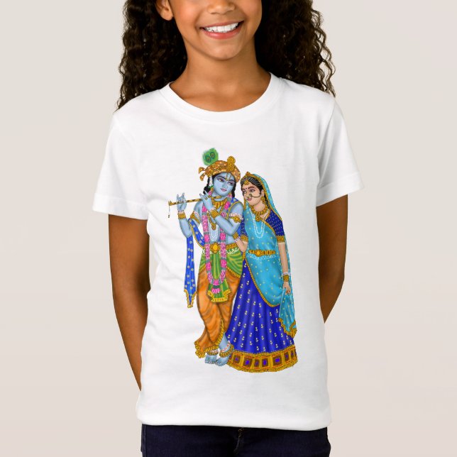 Radha Krishna T-Shirts (Front)
