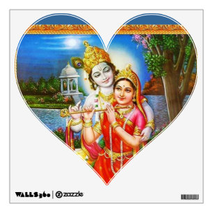 RADHA KRISHNA WALL DECAL