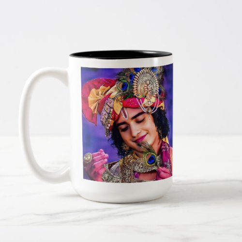 RadhaKrishna Mug by Swastic_Store