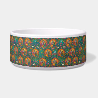 Radhe Krishna Pattern Bowl