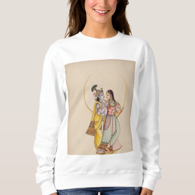 Radhe Krishna  Sweatshirt (Front)