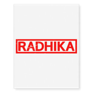 Radhika Stamp Temporary Tattoos