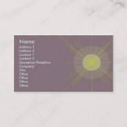 Radial - Business Business Card at Zazzle