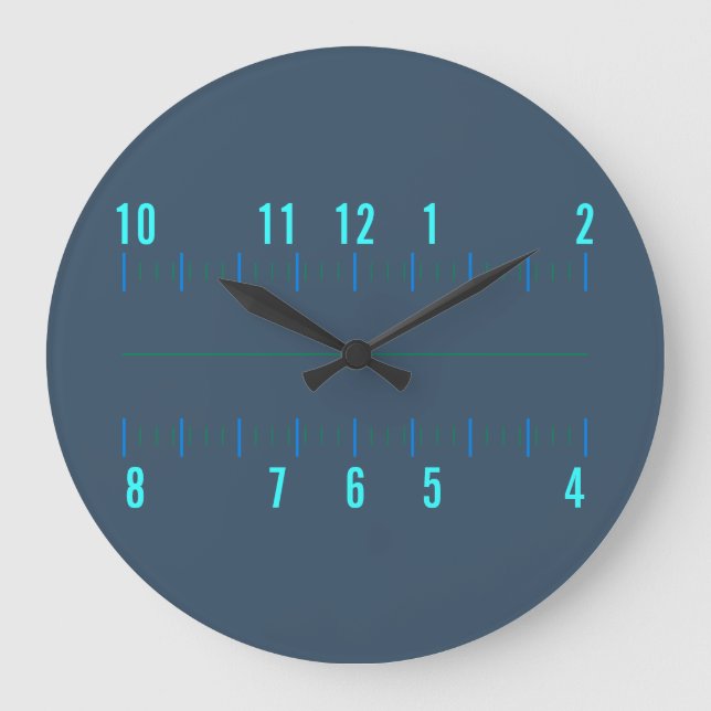Radial Orthogonal Geek clock (Front)