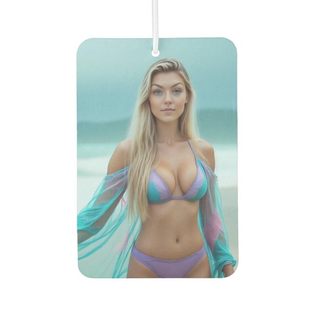 Radiance by the Sea: Helena's Island Moment Air Freshener (Front)