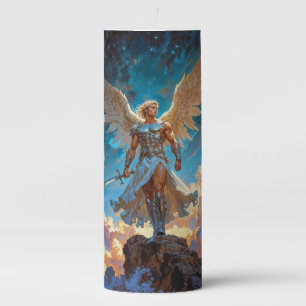 Radiance of Justice Archangel Michael Pillar Candle