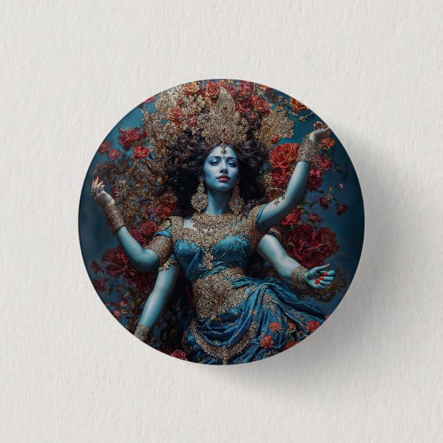 Radiance of Kali Button (Front)