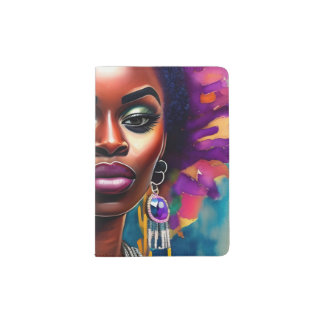 Radiant Beauty Passport Holder