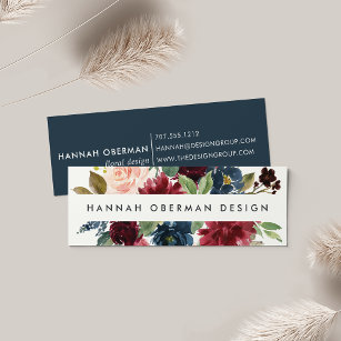 Radiant Bloom Business Cards   Mini