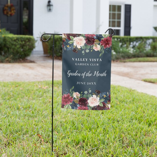 Radiant Bloom Custom Garden Club Award Flag (Creator Uploaded)