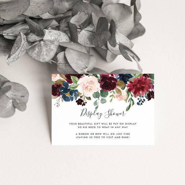 Radiant Bloom Display Shower Card (Creator Uploaded)