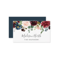 Radiant Bloom | Floral Business Card Radiant Bloom | Floral Business Card
