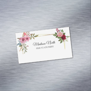 Radiant Bloom Floral Business Card