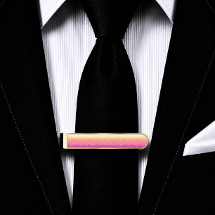 Radiant Bloom Gold Finish Tie Bar