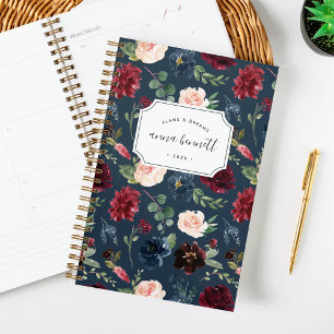 Radiant Bloom Personalized Planner