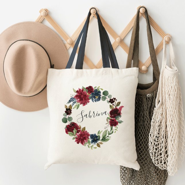 Radiant Bloom Personalized Tote Bag (Creator Uploaded)