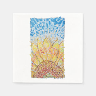 Radiant Bloom Sunflower Napkins