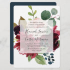 Radiant Bloom Wedding Invitation