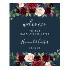 Radiant Bloom Wedding Welcome