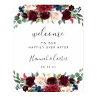 Radiant Bloom Wedding Welcome