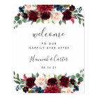 Radiant Bloom Wedding Welcome