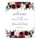 Radiant Bloom Wedding Welcome