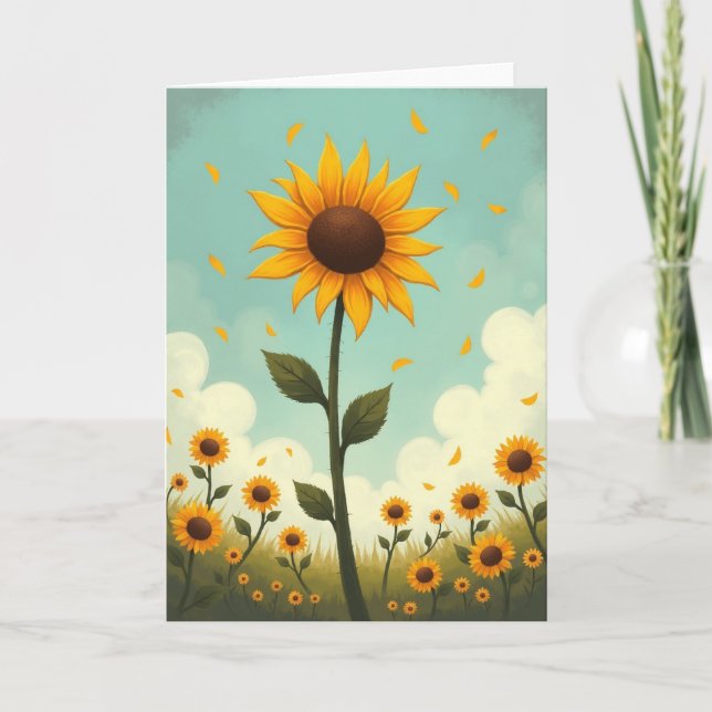 Radiant Blossom Field Card (Front)