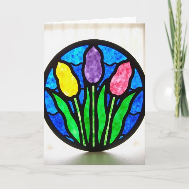 Radiant Blossom Mother Card (Front)