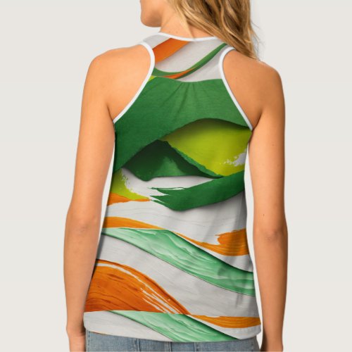 Radiant Blossoms Embrace Your Inner Sparkle Tank Top