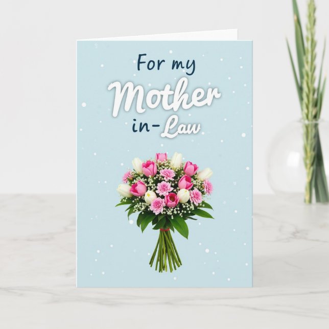 Radiant Bouquet Mothers Day Card (Front)