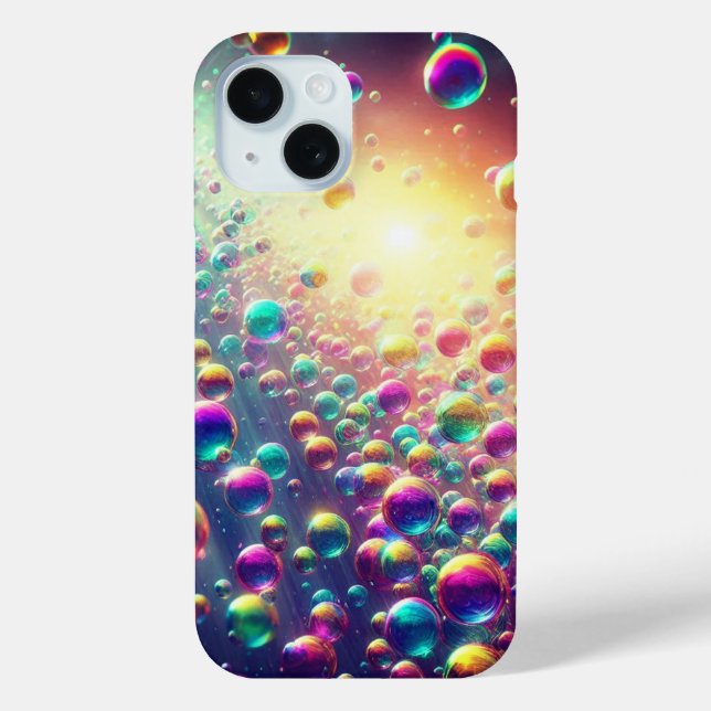 Radiant Bubbles Case-Mate iPhone Case (Back)