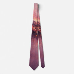 Radiant Burst Abstract Art Neck Tie
