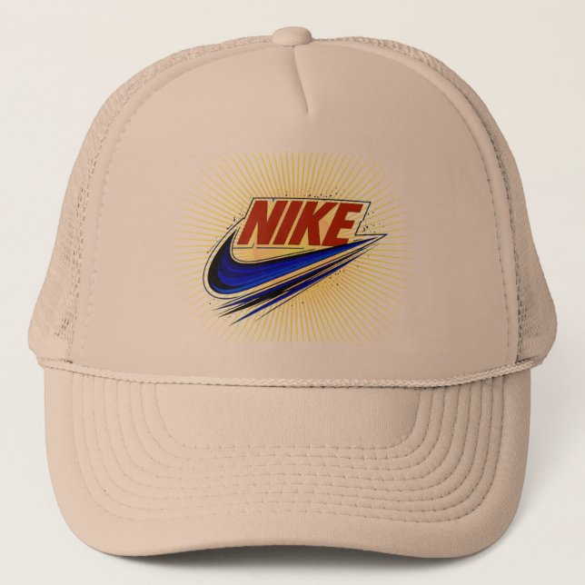 radiant burst trucker hat (Front)