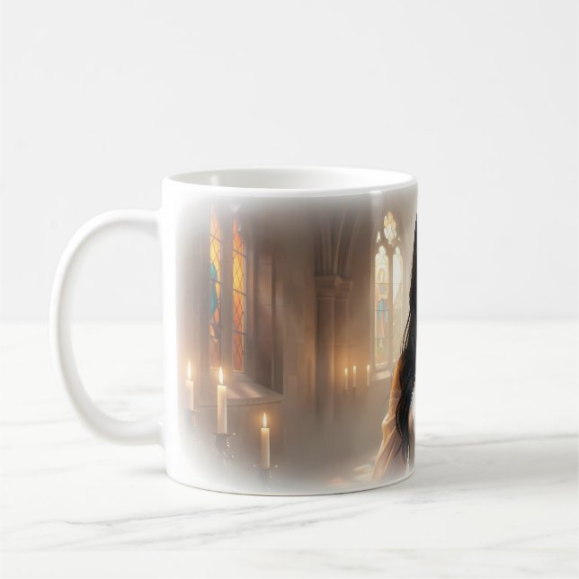 Radiant Chapel Bride of Grace Portrait Mug (Left)