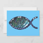 Radiant Christian Fish Symbol (Front)