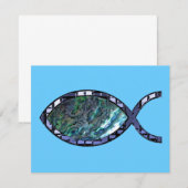 Radiant Christian Fish Symbol (Front/Back)