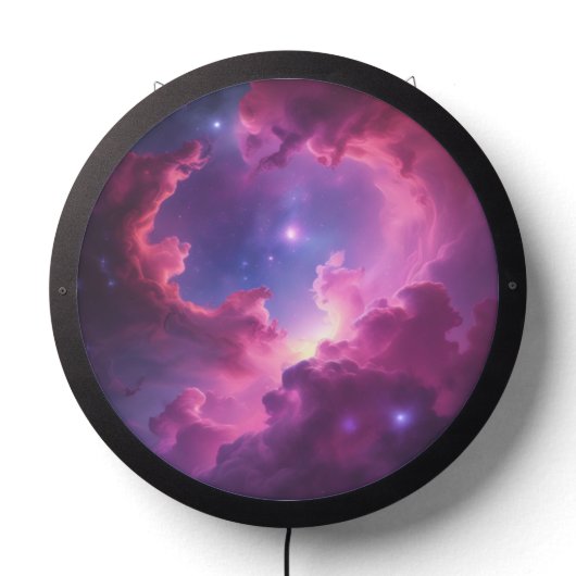 Radiant Cosmos LED Sign (Lights Off)